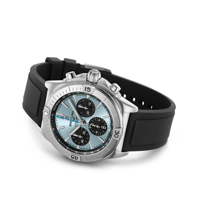 Breitling Chronomat B01 42 Edelstahl& Platin -Eisblau PB0134101C1S1-2