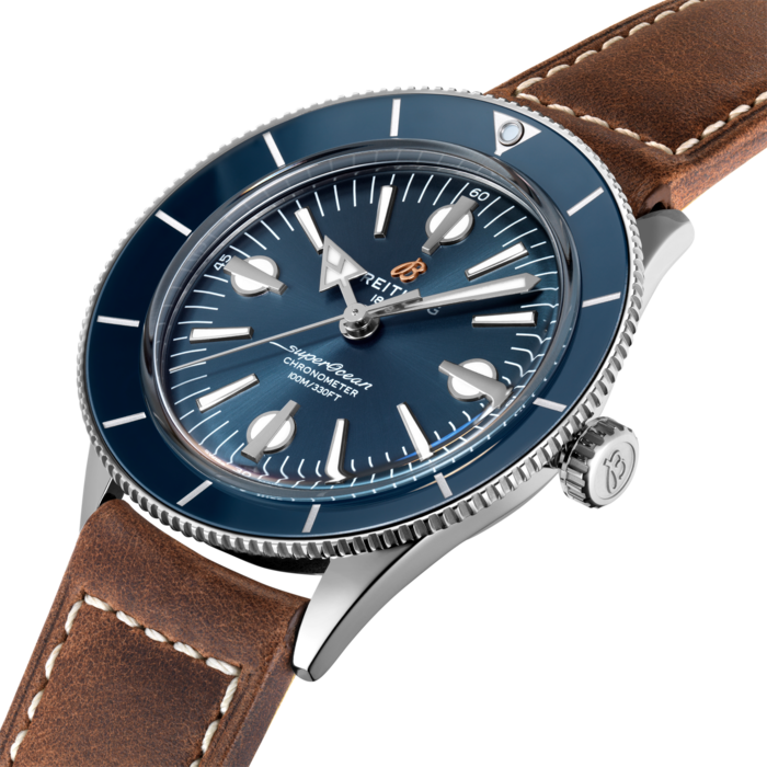 Breitling Superocean Heritage’ 57 Edelstahl Blau A10370161C1X1-1