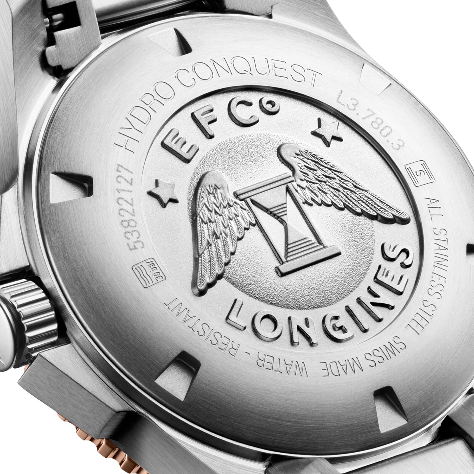 Longines Hydroconquest 39mm Herren Replik Uhren Grey L37803786-3