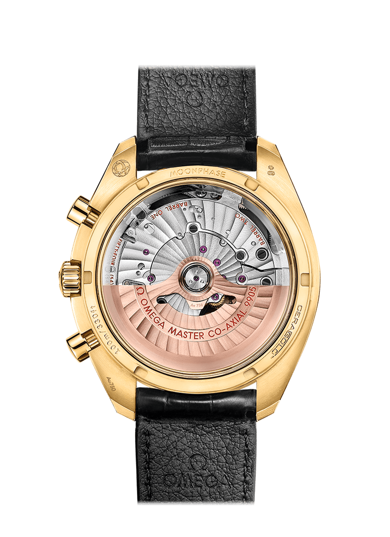 Omega Speedmaster Gelbgold Chronograph Uhr 304.63.44.52.02.001-1