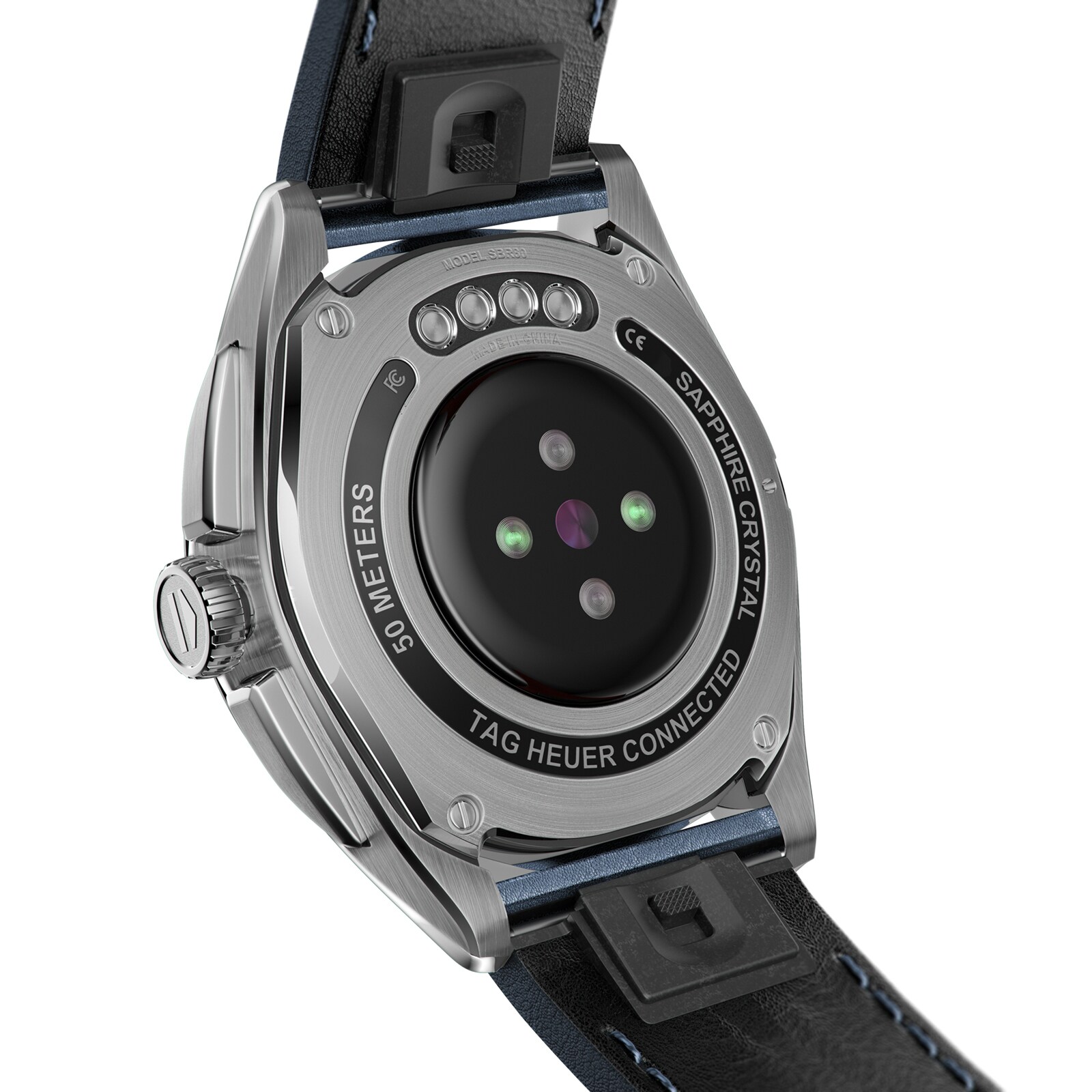 Tag Heuer Connected Limited Edition Herren Blue Gurt SBR8010.bc6636 ansehen-5