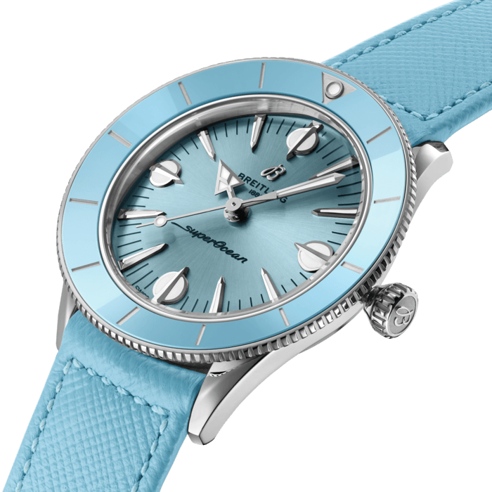 Breitling Superocean Heritage’ 57 Pastellparadise Edelstahl Aquamarine A10340161C1X1-1