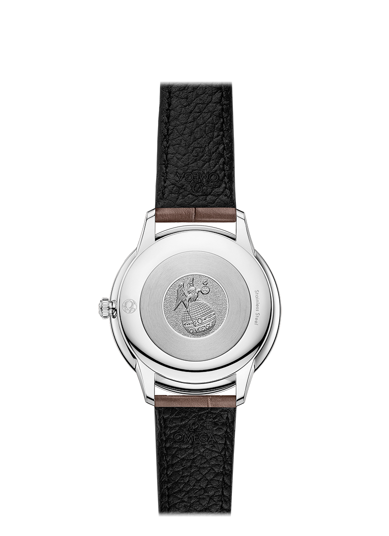 Omega de Ville Steel Diamonds Replik Uhren 434.13.30.60.52.001-1