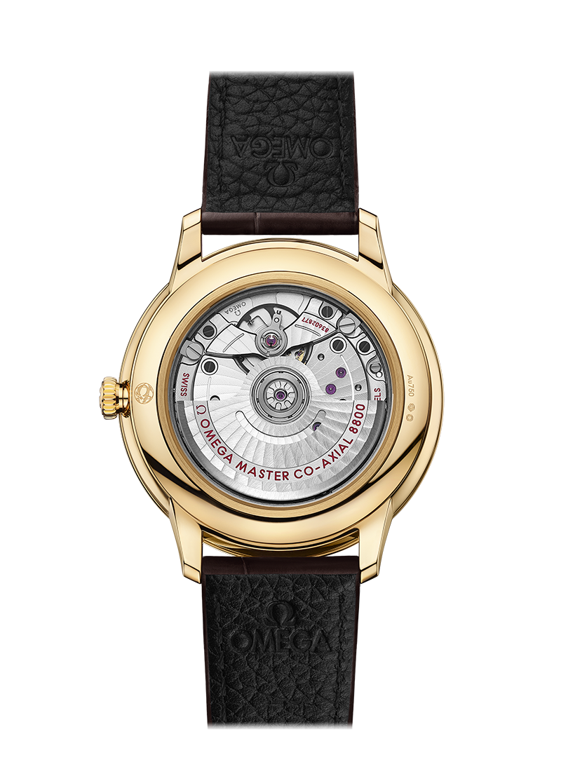 Omega de ville Gelbgold Chronometer Uhr 434.53.40.20.02.002-1