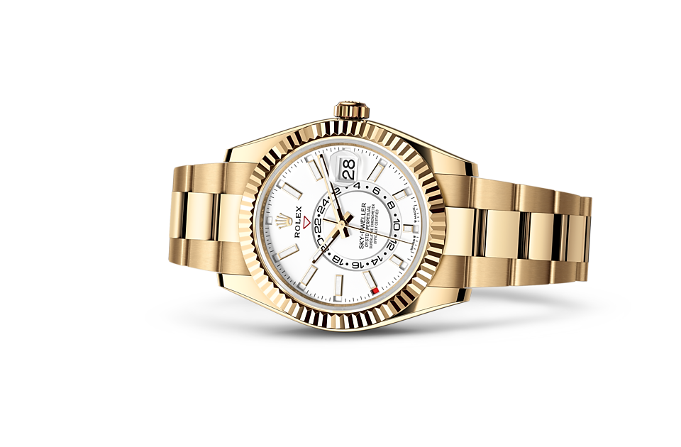 Rolex Sky-Bewohner Auster 42 mm Gelbgold M336938-0003-1