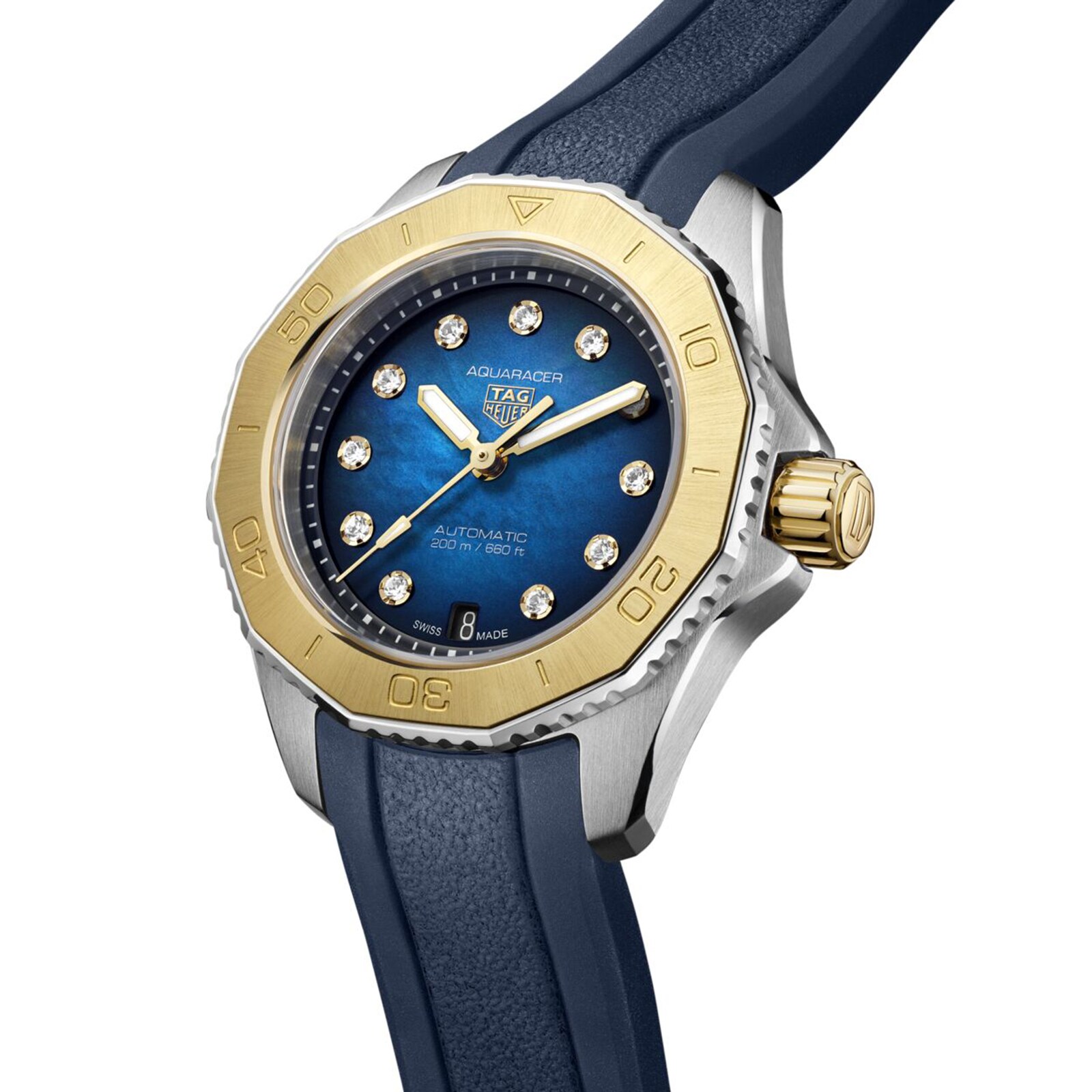 Tag Heuer Aquaracer Professional 200 30 -mm Ladies Replik Uhren Blue WBP2450.ft6215-1