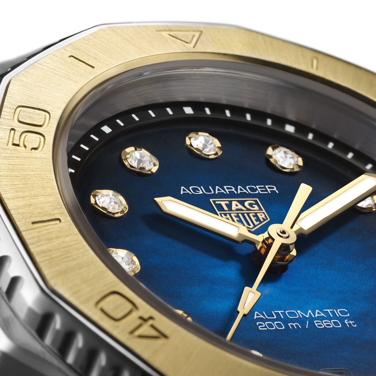 Tag Heuer Aquaracer Professional 200 30 -mm Ladies Replik Uhren Blue WBP2450.ft6215-3