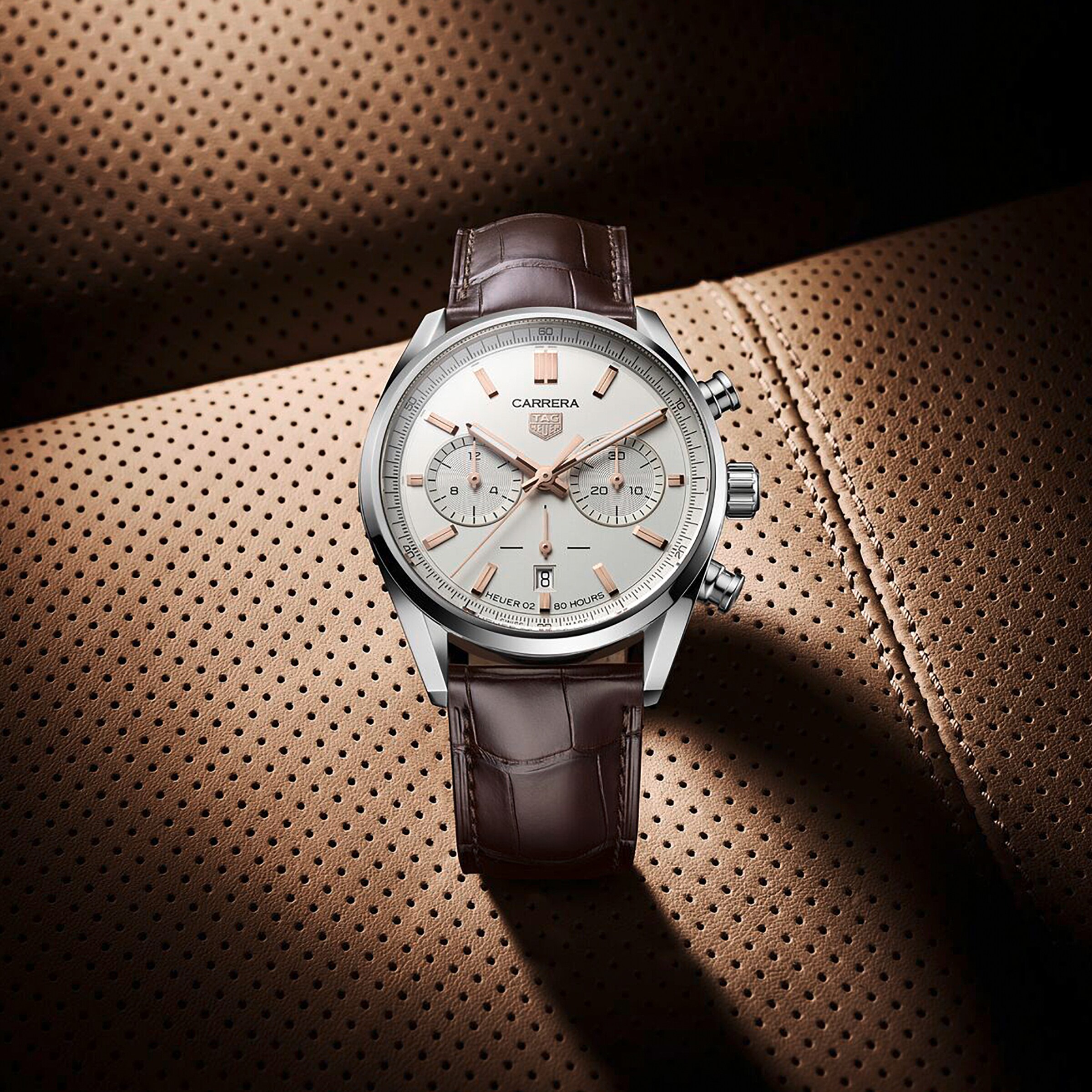 Tag Heuer Carrera Chronograph 02 42mm Herren Uhr CBN2013.FC6483-4
