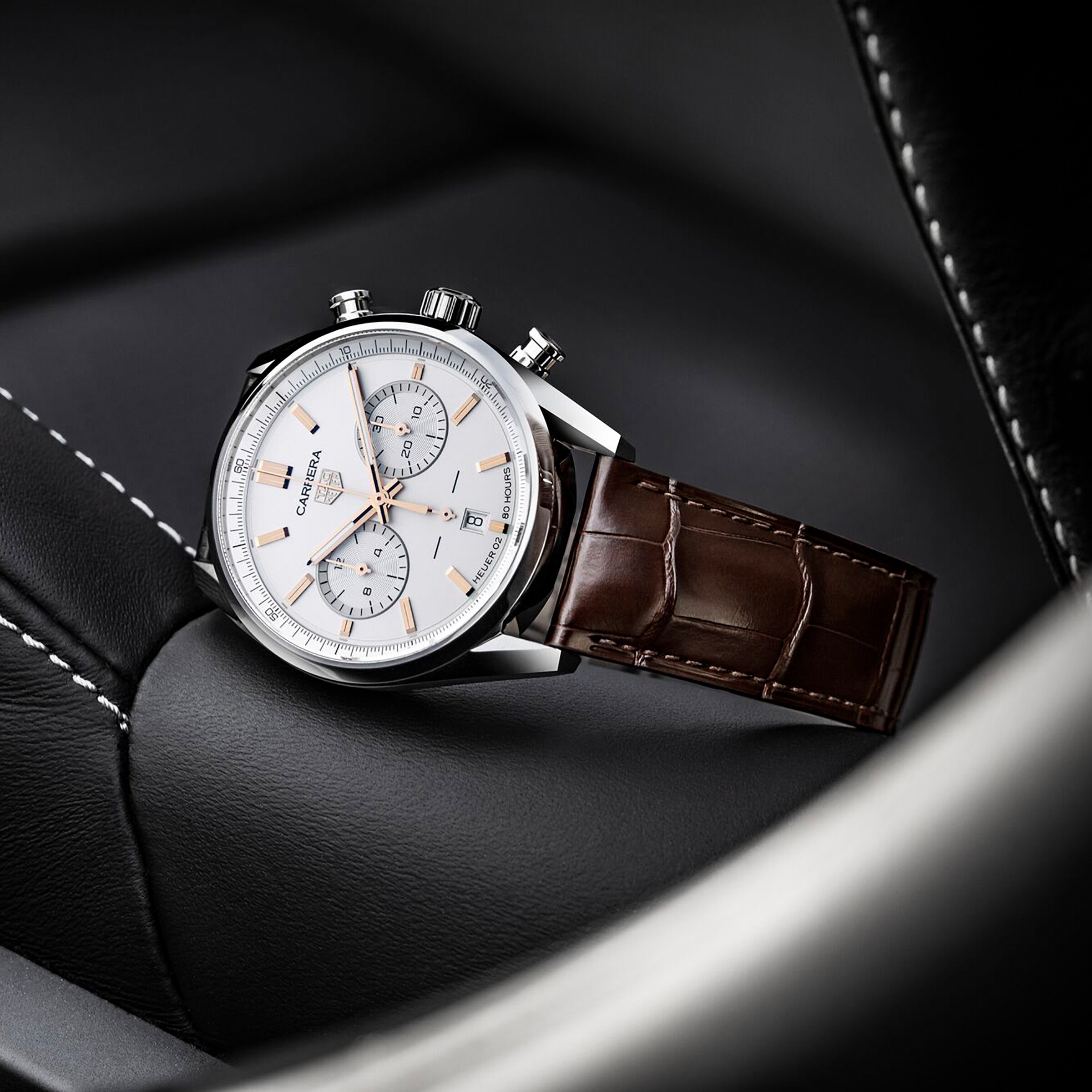 Tag Heuer Carrera Chronograph 02 42mm Herren Uhr CBN2013.FC6483-5