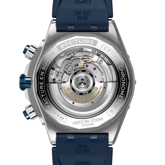 Breitling Super Chronomat B01 44 Edelstahl Blau AB0136161C1S1-3
