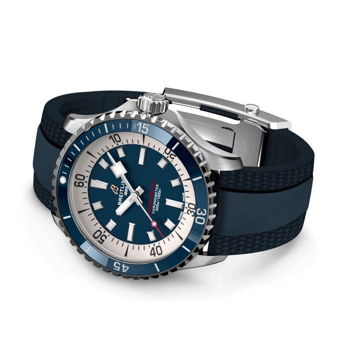 Breitling Superocean Automatic 42 Edelstahlblau A17375E71C1S1-2
