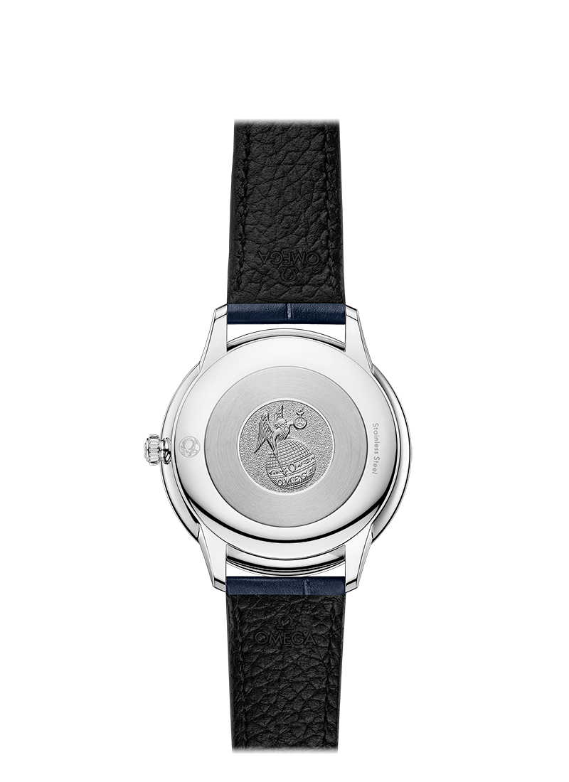 Omega de Ville Steel Diamonds Replik Uhren 434.13.30.60.53.001-1